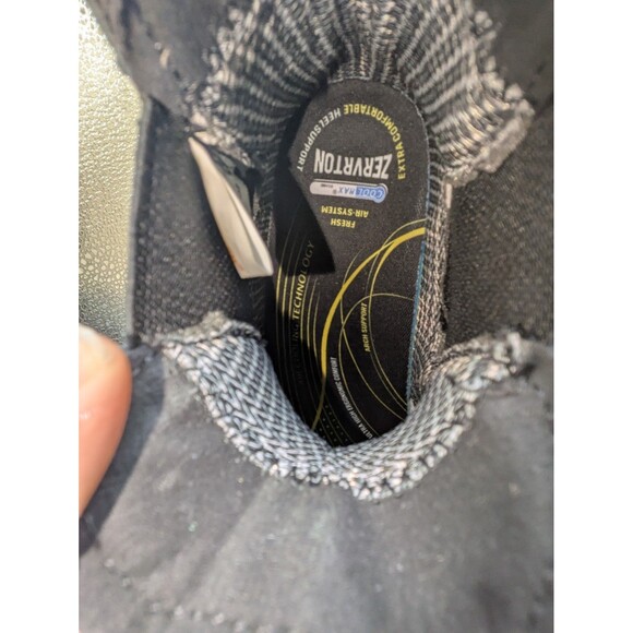 ZERVRTON Steel Toe Work Boots for Men,Slip-on Boots,Men's Industrial SZ 8 - Picture 9 of 12